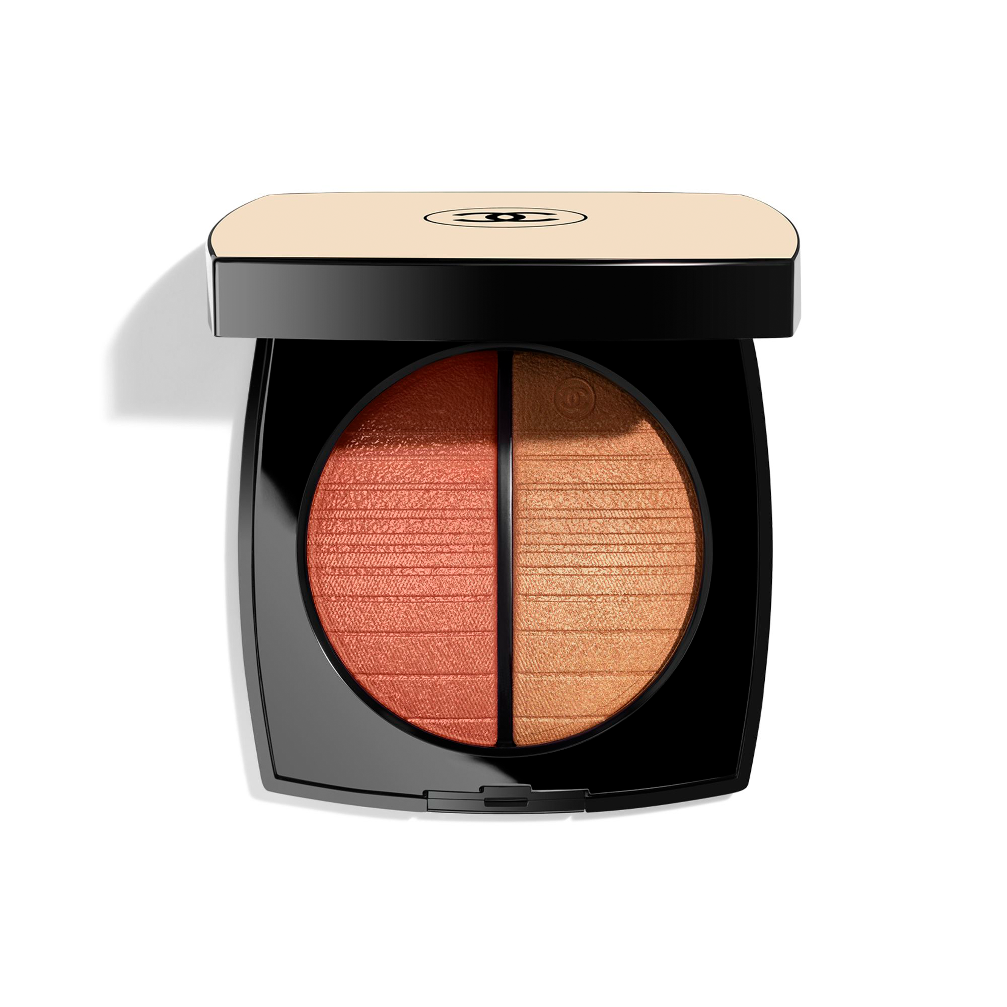 CHANEL LES BEIGES POUDRE BELLE MINE LUMIÈRE DORÉE EXKLUSIVKREATION – HIGHLIGHTER-PUDER-DUO
