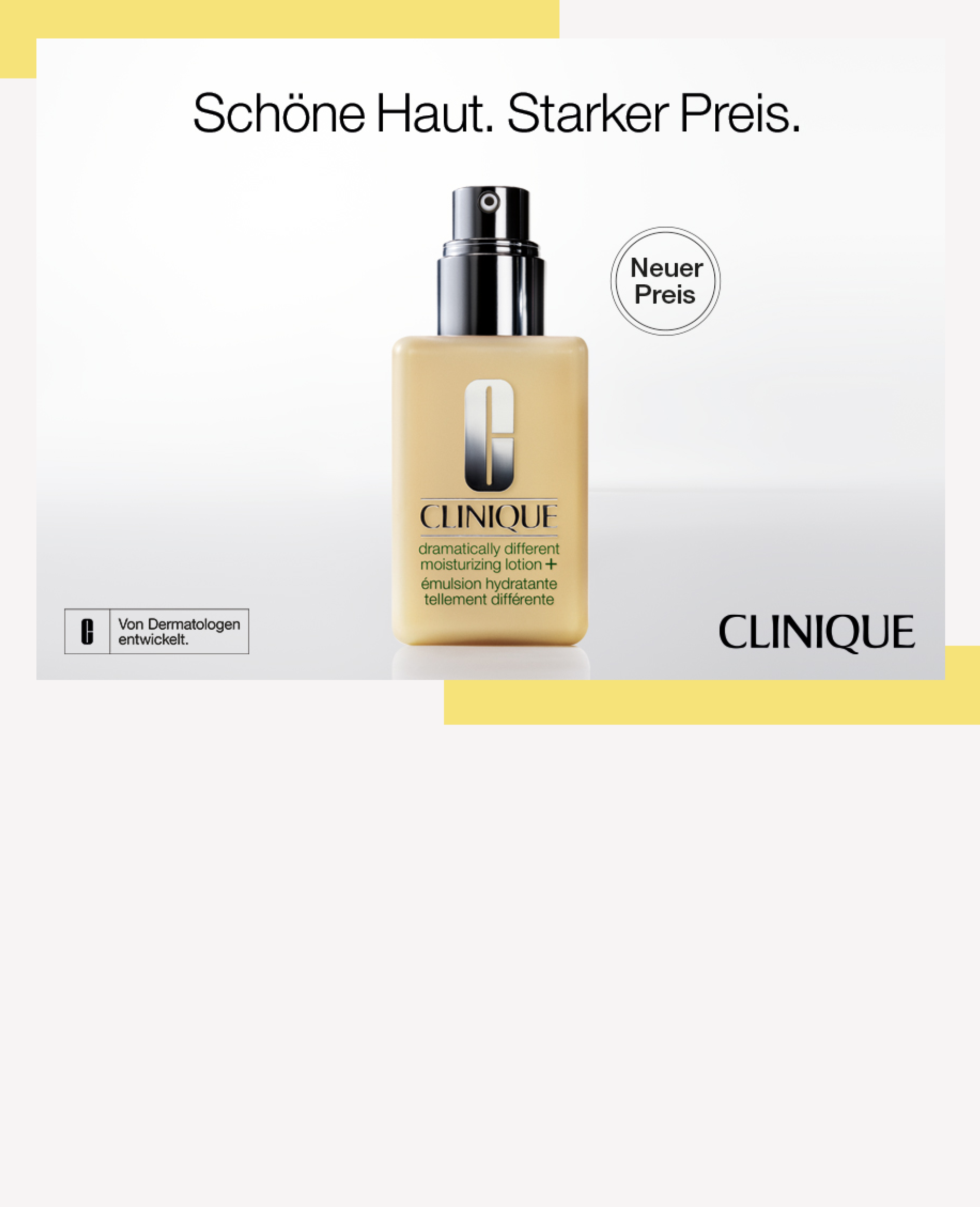 Die ikonische Feuchtigkeitslotion von Clinique