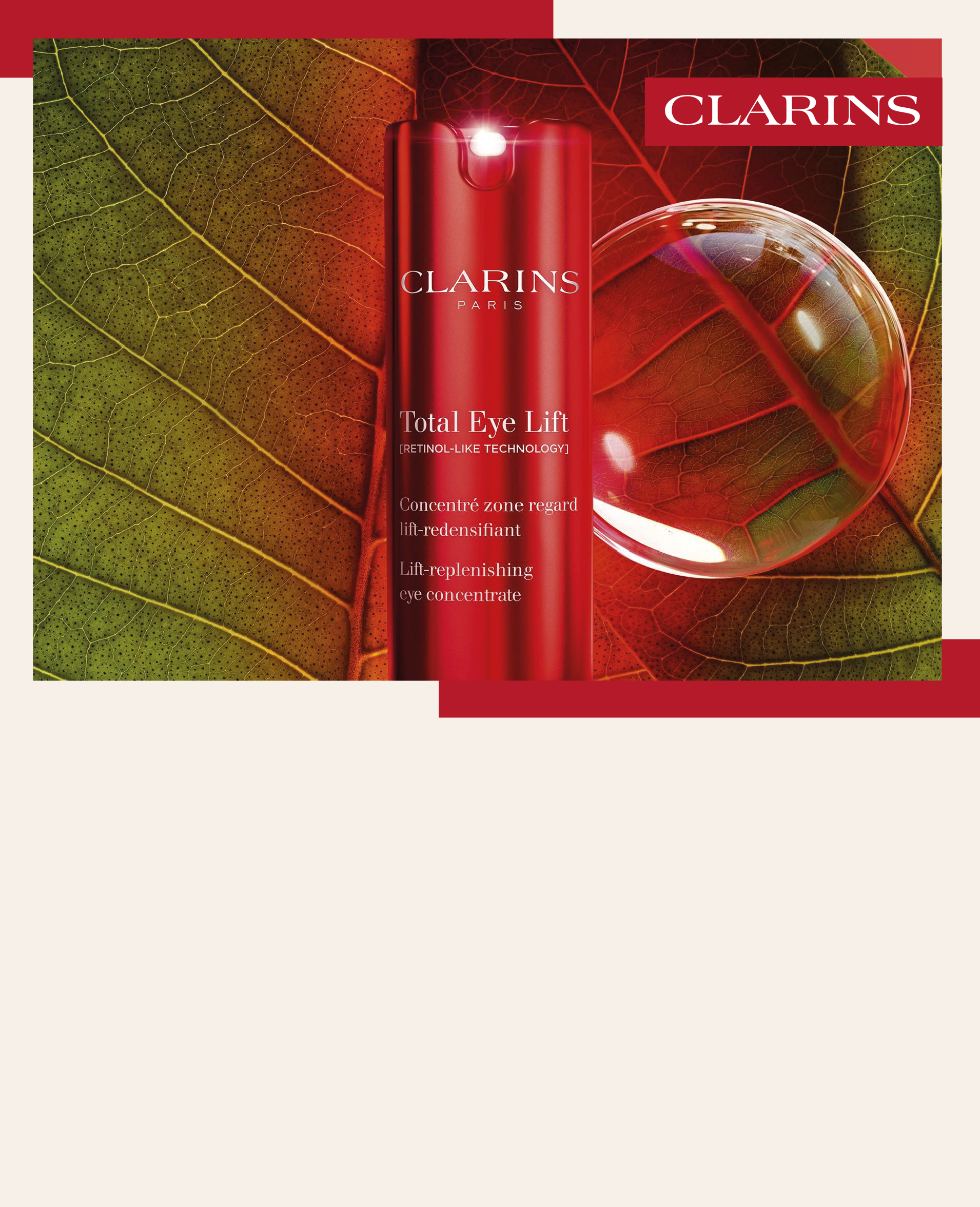 NEU: Clarins Total Eye Lift