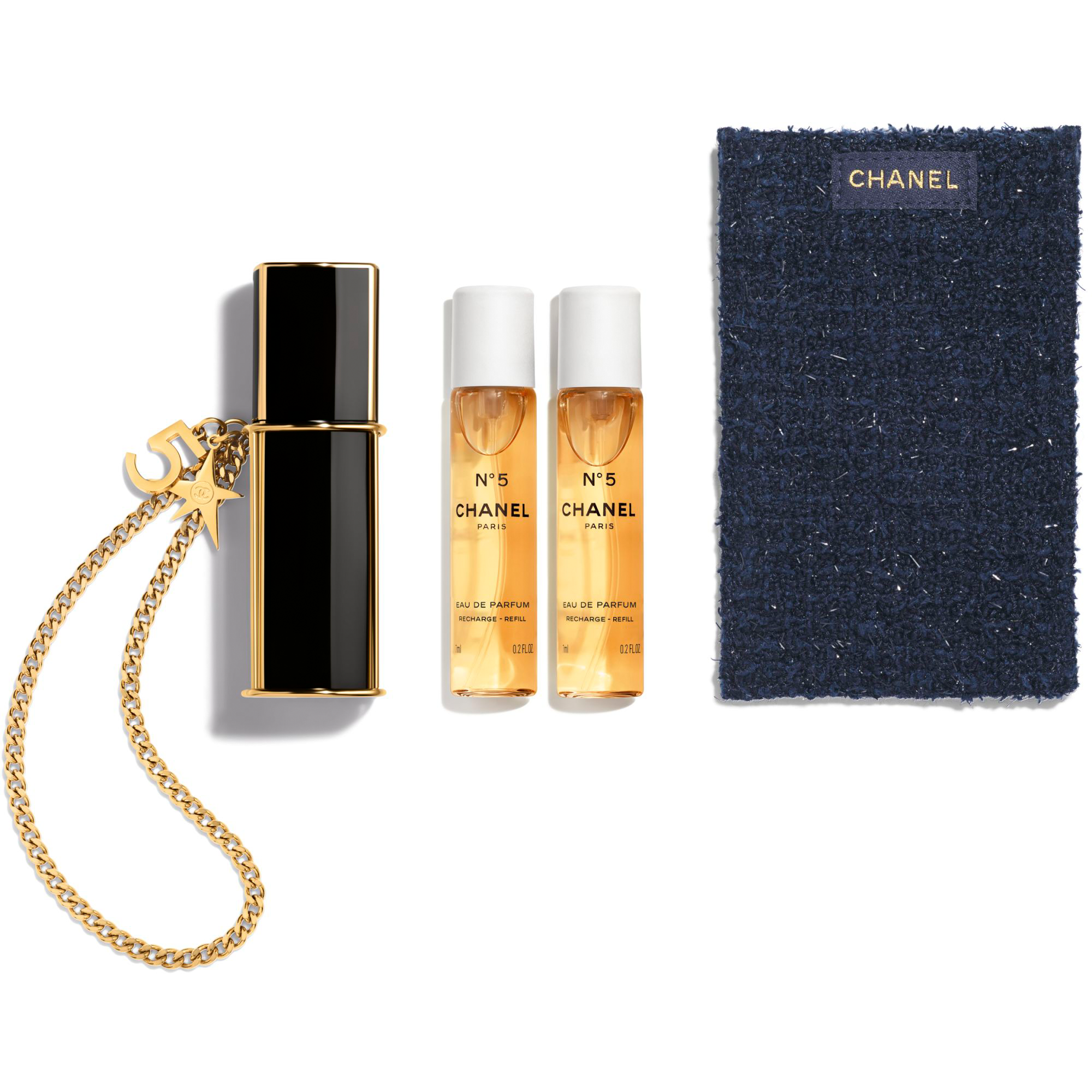 CHANEL N°5 EAU DE PARFUM NACHFÜLLBARER TASCHENZERSTÄUBER