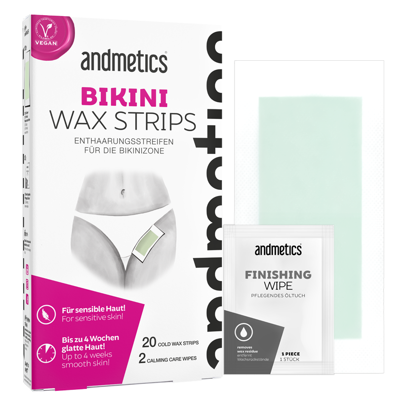 Andmetics Bikini Wax Strips