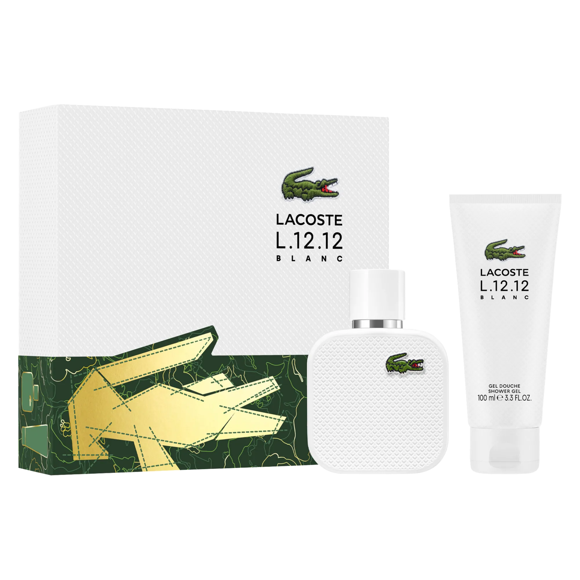 Lacoste L.12.12 Blanc Eau de Toilette (EdT) 50ml SET | Alina